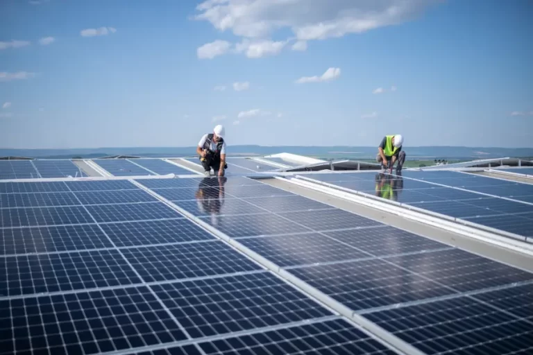Hospital Roof and Solar Panels