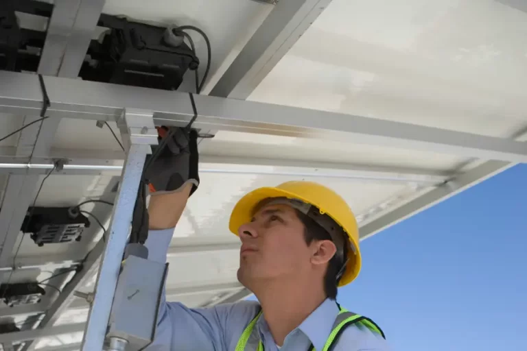 Ground Solar Panel Check