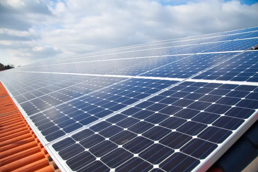 Solar Panels on Dentist Roof
