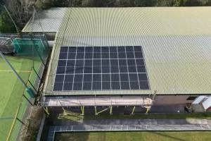 Bowls club solar install