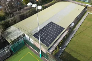 bowls club solar installation