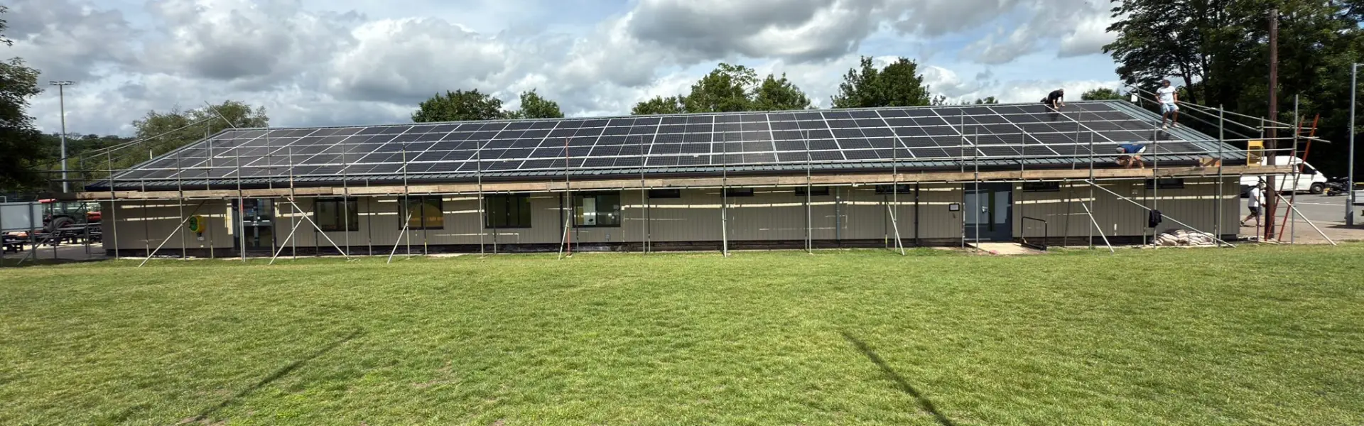 Solar PV Panel Installation | Fullerians Rugby Club, Watford