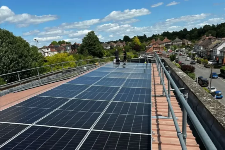 St Fancis Church Salisbury Solar Install