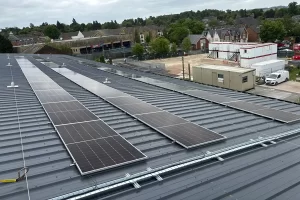 Solar PV Network Rail Depot