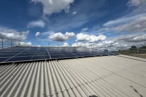 Solar PV On Roof Elm Tree Farm