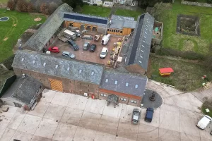 Drone Photo Townsend Farm Solar PV Installation