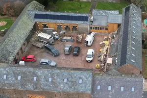 Townsend Farm Solar PV Installation From Above