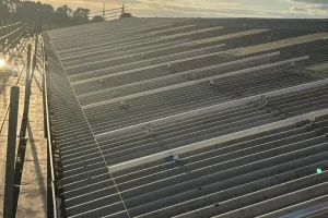 Northfield House Farm During Solar PV Installation