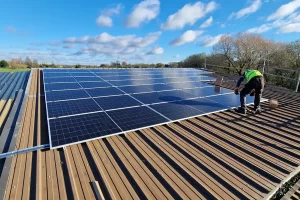 Parley Golf Centre Solar PV Install
