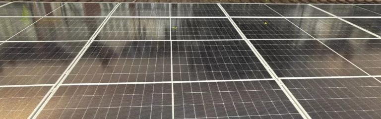 St Peter and St Pauls Church Solar Panels Close-up