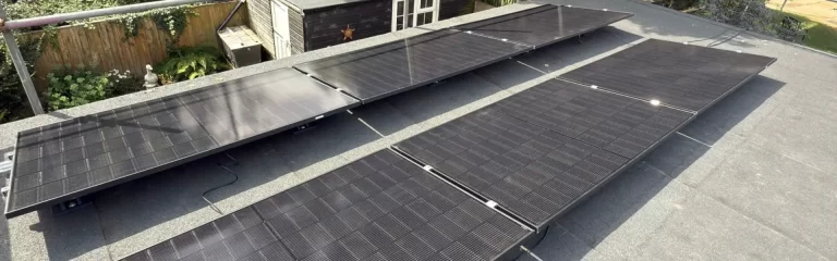 Garden Annexe Solar PV Installation